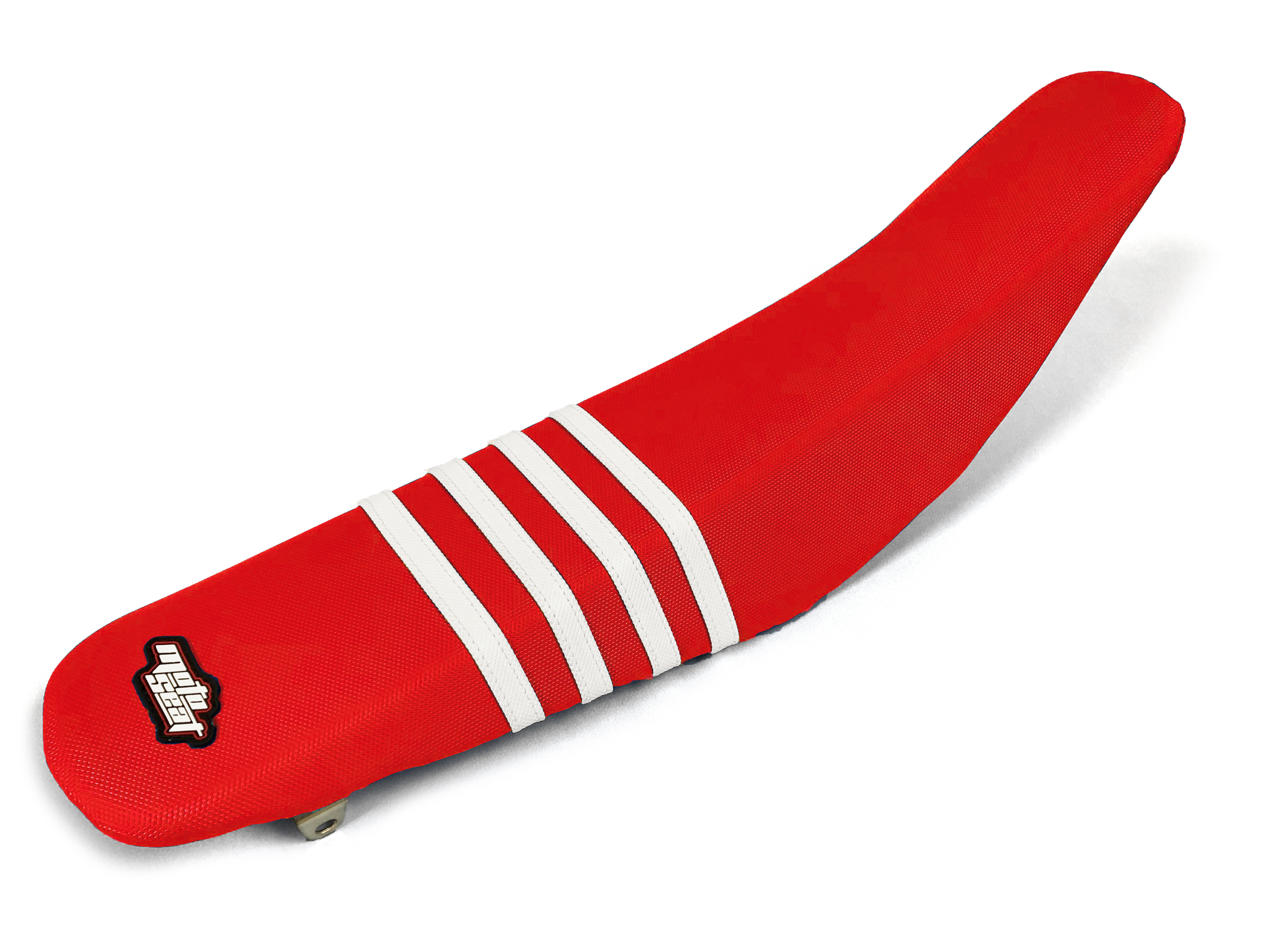 Product Image for Moto Seat Överdrag Stripes Vit Röd