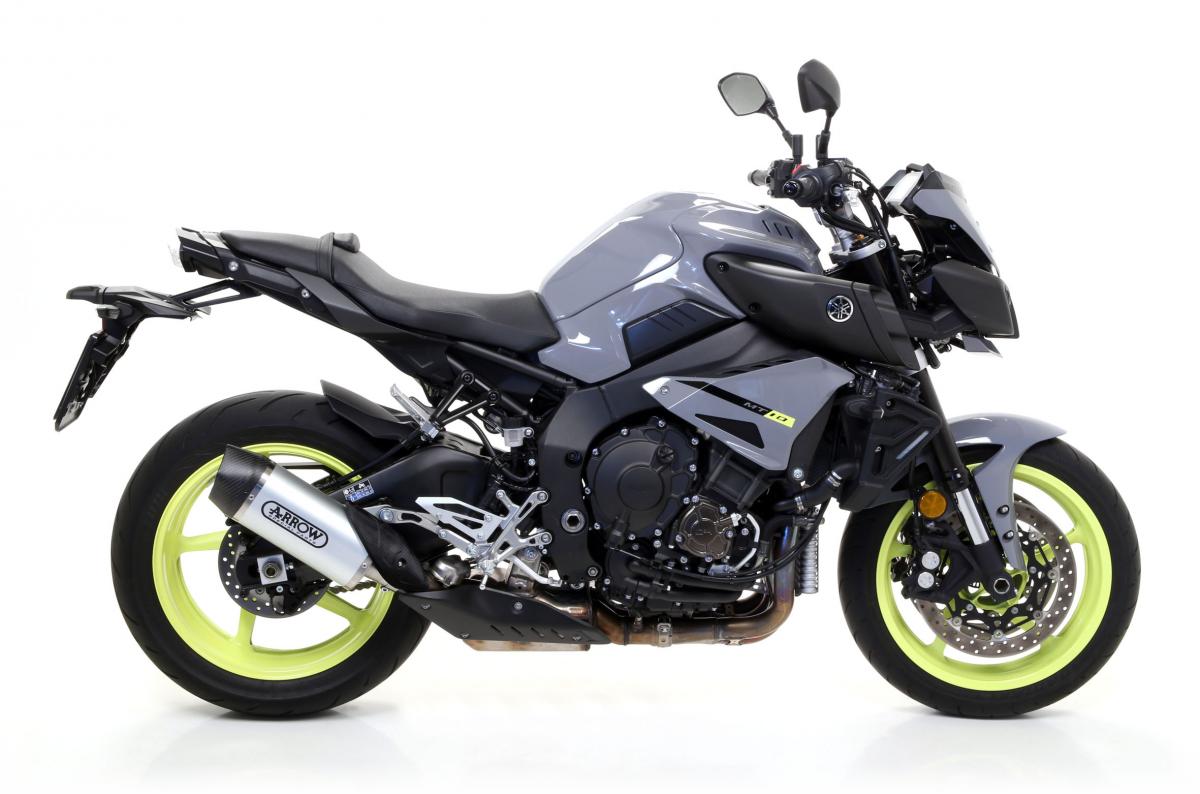 Product Image for Arrow Homol. Indi-Race Aluminium Silencer With Carbon End Cap