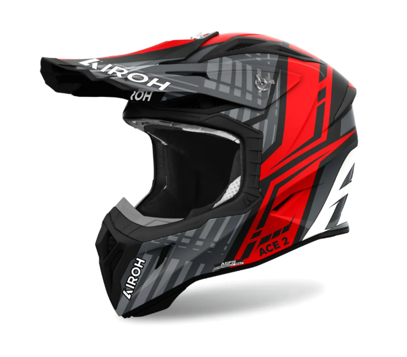 Product Image for Airoh Aviator Ace 2 Proud Crosshjälm Röd Matt