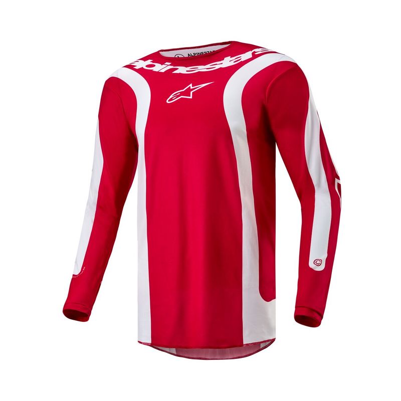 Product Image for Alpinestars Fluid Lurv Crosströja Mars Röd Vit