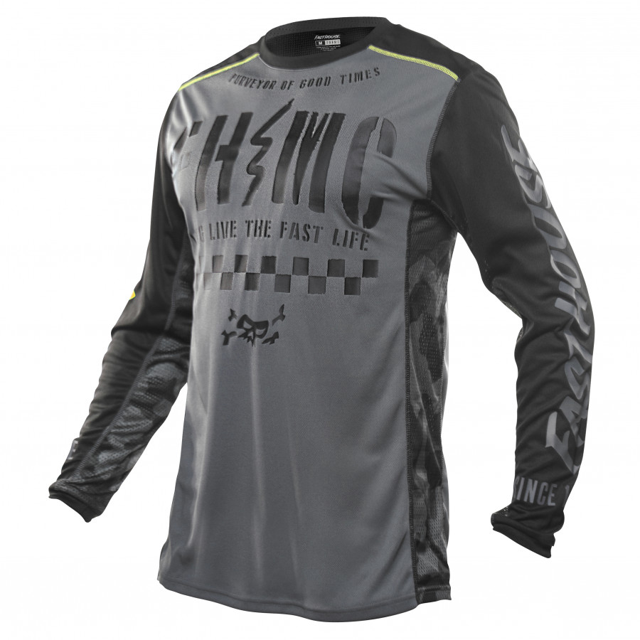 Product Image for Fasthouse Off-Road Grindhouse Charge Crosströja Svart Grå