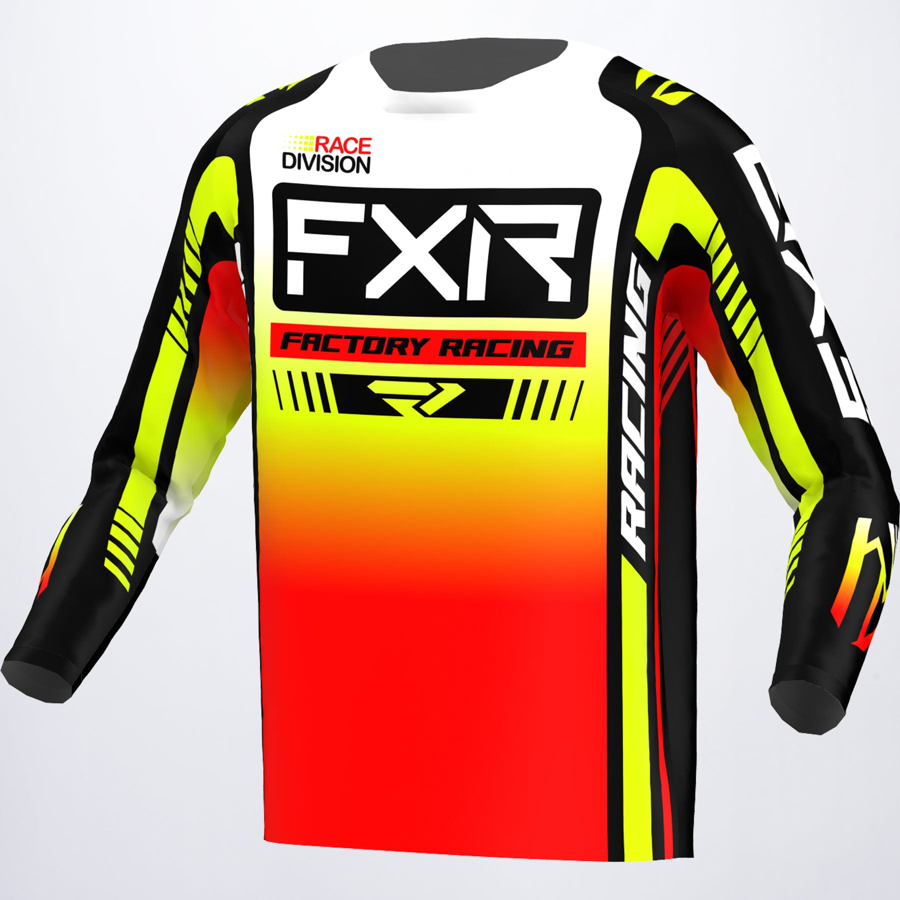 Product Image for FXR Barn Clutch Pro Crosströja Svart Vit Neongul