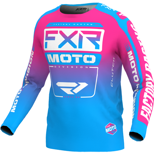 Product Image for FXR Clutch Crosströja Blå Rosa