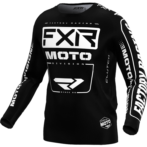 Product Image for FXR Clutch Crosströja Svart Vit
