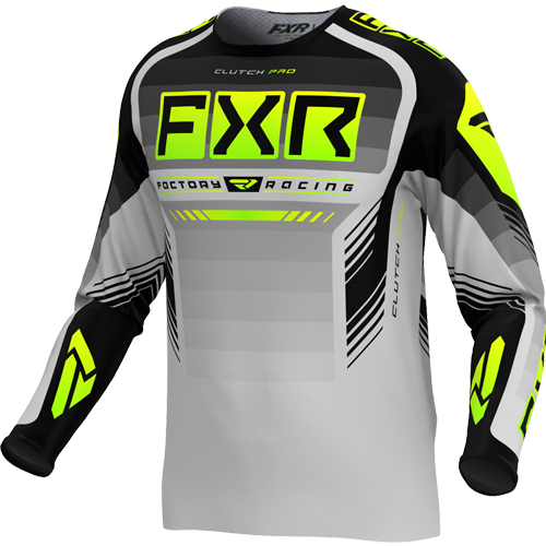 Product Image for FXR Clutch Pro Crosströja Grå Neongul