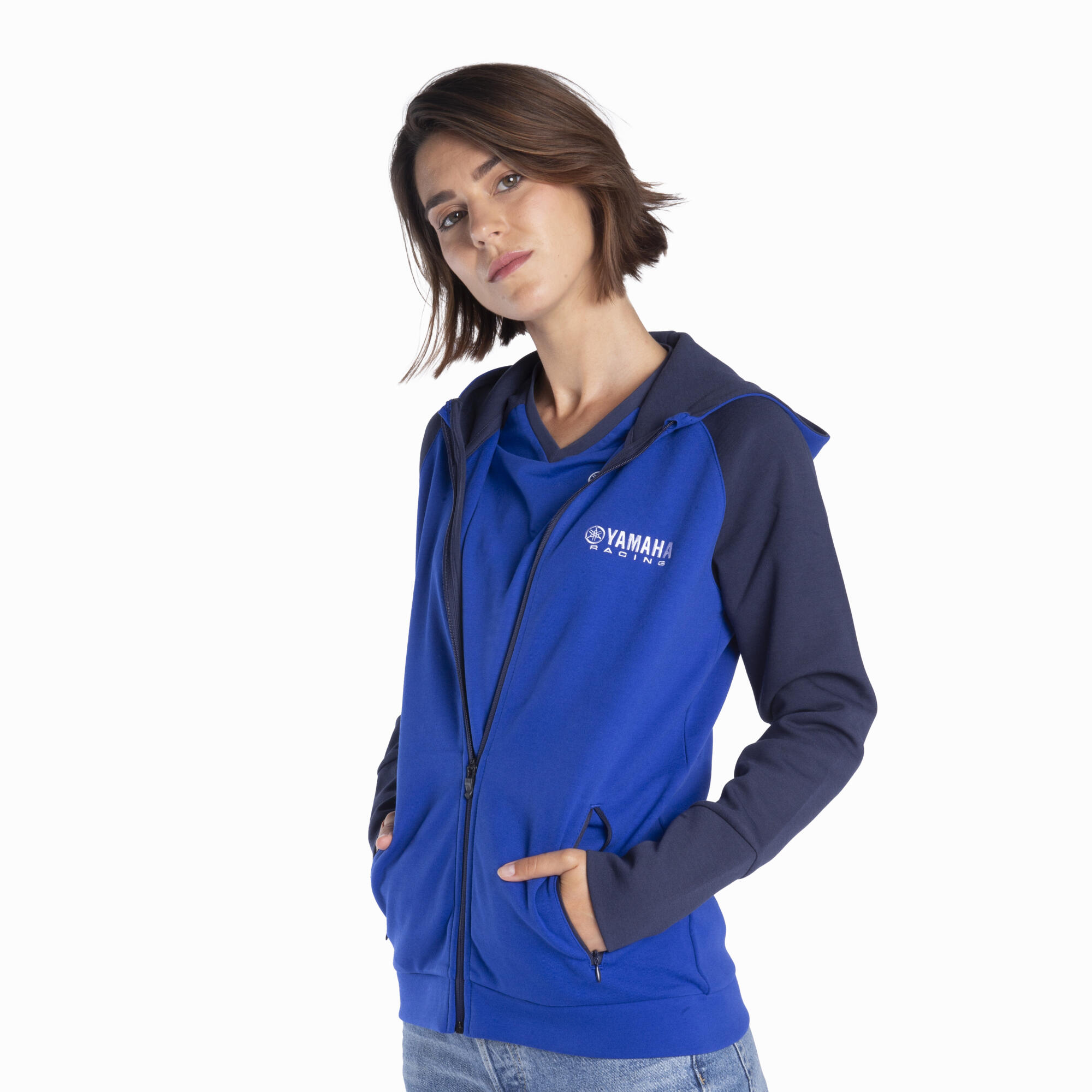 Product Image for Yamaha Paddock Blue Huvtröja Dam